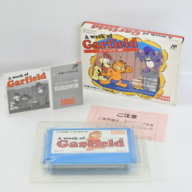 A week of GARFIELD Famicom Nintendo 2120 fc