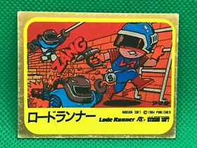 Lode Runner   Famicom Amada card 1984 Hudson Soft  Family Computer  No.024
