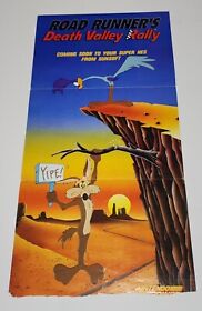 Road Runner's Death Valley Rally NES Authentic Nintendo Power Poster Only