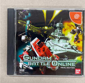 Dc Trial Software Gundam Battle Online Dreamcast Novelty Sega Used Japan