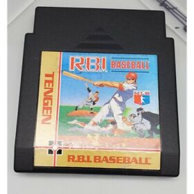 RBI Baseball NES 1990 Nintendo Entertainment System Tested w/hard case Game