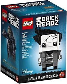 LEGO BrickHeadz Captain Armando Salazar 2017 (41594) New Sealed in Box
