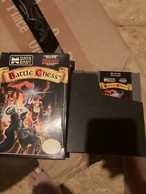 Battle Chess NES Nintendo In Box! Rare!
