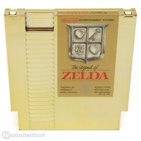 Nintendo NES - Modulo Legend of Zelda 1 PAL-B forti segni di usura