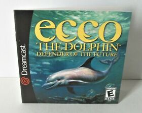 Ecco the Dolphin Dreamcast Manual Only NO GAME Sega Booklet Defender of Future