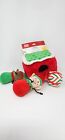 Zippy Paws Interactive Holiday Burrow SANTA'S WORKSHOP Dog Toy Elves & Gift NEW!