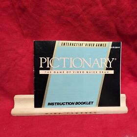 NES Nintendo Pictionary manual only no game