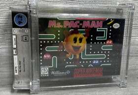 9.2 A+ Ms. Pac-Man Factory Super Nintendo Entertainment System SNES NES WATA VGA