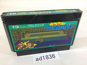 ad1836 Tag Team Pro Wrestling NES Famicom Japan