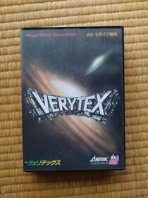 Asmik Verytex Sega Mega Drive MD Genesis Scrolling shooter Japan free shipping