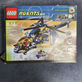 LEGO Agents 8971 Aerial Defense Unit 100% Complete W/Box & Instructions 