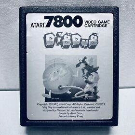 Dig Dug (Atari 7800, 1987) - Cart Only
