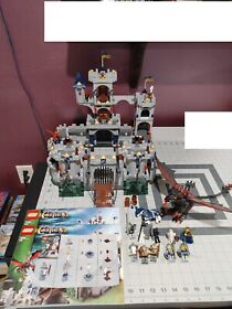 LEGO Castle Knights Fantasy Era Set 7094 Kings Castle Siege and 5614 Good Wizard
