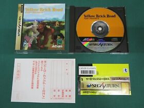 Sega Saturn Yellow Brick Road. spine card & postcard. *JAPAN GAME!!* SS. 16363