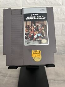 Nintendo NES Where In Time Is Carmen Sandiego? Game Only