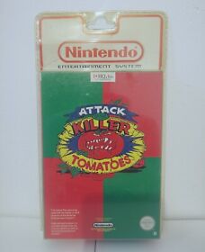 Attack of the Killer Tomatoes NES französische Blisterpackung VGA CGC Wata
