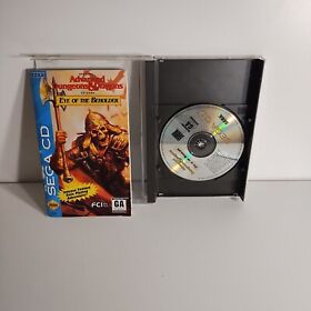 Advance Dungeons And Dragons : Eye of the Beholder (Sega CD, 1994) Complete.