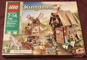 Lego (7189) Castle - Kingdoms - Mill Village Raid - New in Sealed Box MIB NIB