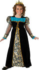 Black Camelot Princess Child Costume Dress and Tiara Size Small 4-6