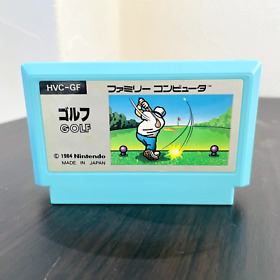 Golf Nintendo Famicom NES Picture Cartridge Japanese Ver. 1984 HVC-GF Sports