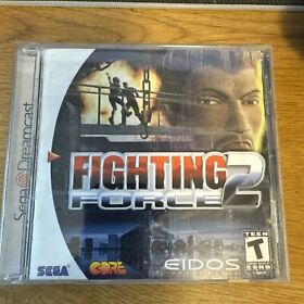 Fighting Force 2 Sega Dreamcast 1999 Rare OOP Complete With Manual CIB