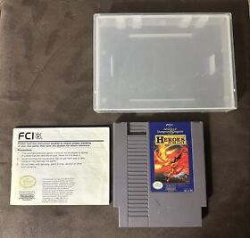 Advanced Dungeons & Dragons: Heroes of the Lance Nintendo NES 