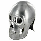 18 GA Medieval Knight Skull Crusher Helmet Wearable Fantasy Replica Skull Helmet