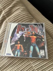 House of the Dead 2 (Sega Dreamcast, 1999) CD and Case