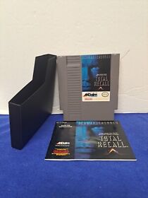 Total Recall (NES, 1990) *CIB* Great Condition* Cleaned & Tested* FREE SHIPPING!