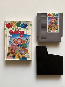 Kickle Cubicle NES Nintendo Game And Box No Manual Nice Condition Tested Works
