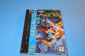 SPACE ACE FOR SEGA CD COMPLETE INCLUDING INSTRUCTIONS!