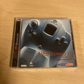 Web Browser 2.0 with Sega Net (Dreamcast, 2000) NIP