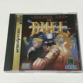 Golden Axe The Duel Sega Saturn SS Used Japan Boxed Tested Working Fighting