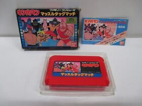 NES -- Kinnikuman Muscle Tag Match -- Box. Famicom, JAPAN Game. 10212
