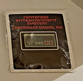 Culturefly NES Nintendo Entertainment System Controller Enamel Pin