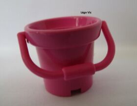 LEGO 48245c01 Bucket Bucket + Handle Dark Pink Pink Pink 5844 3117 MOC