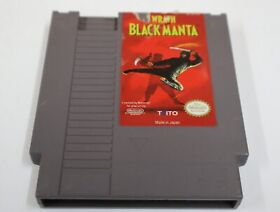 Wrath of the Black Manta (NES, 1990) Cart Only 3 Screws