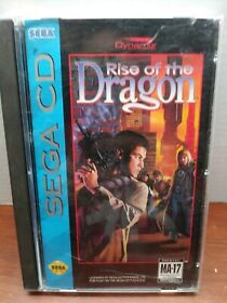 Rise of the Dragon (Sega CD, 1994) COMPLETE 