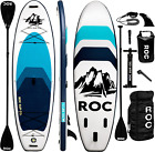 Roc Inflatable Stand up Paddle Boards 10 Ft 6 in with Premium SUP Paddle Board A