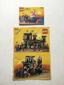 Lego Black Knights Monarch’s Castle 6085 Sea Serpent 6057 Instruction Manuals 