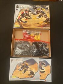 LEGO BIONICLE: Muaka & Kane-ra (8538) 100% complete with instructions and box