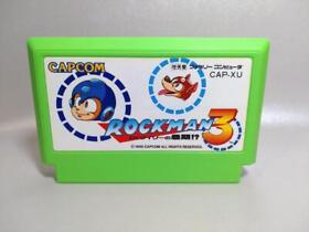 Nintendo Famicom SNE Rockman 3 Japanese Software Game