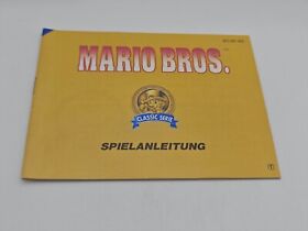 Mario Bros. Classic Serie Nintendo NES Nur Anleitung