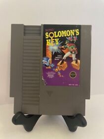 Solomon's Key (NES, 1987) 5 Screw Cleaned Tested Working