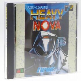 HEAVY NOVA Sega MEGA CD Japan Import MD MCD DRIVE GENESIS NTSC-J somewhat used