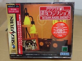 Sakura Wars Steam Radio Show (1997) New Sealed Japan Sega Saturn SS Import