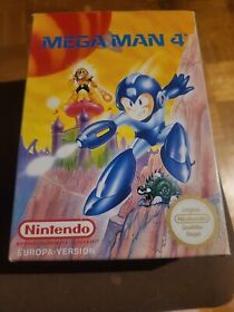 Mega Man 4 NES getestet GUTER Zustand PAL Sammler Rarität Nintendo Spiel 1994 DE