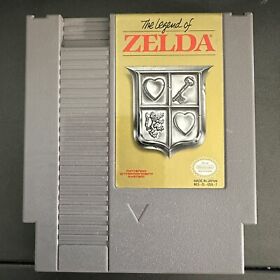 Cartucho de juego Legend of Zelda original NES en estuche 