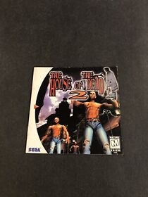 house of the dead 2 dreamcast manual only