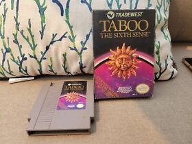 Taboo: The Sixth Sense (Nintendo NES) No Manual